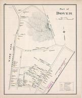 Dover - Ward 1A, New Hampshire State Atlas 1892 Uncolored